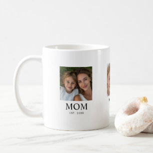Caneca De Café Mãe Estabelecida Roteiro Preto 3 Foto