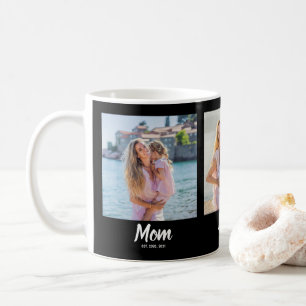 Caneca De Café Mãe Estabelecida Script Preto 3 Foto