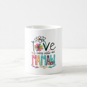 Caneca De Café Mãe Eu Adoro Ser Chamada De Mamaw Sunflower