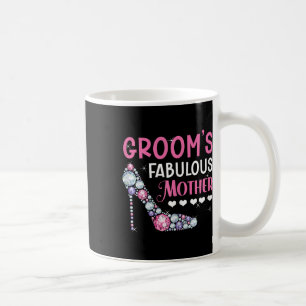 Caneca De Café Mãe Fabulosa do Noivo para se Casar