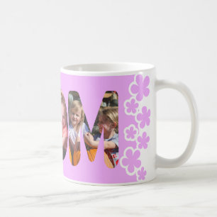 Caneca De Café Mãe Foto Personalizada Purple 3