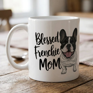 Caneca De Café Mãe Frenchie Cachorro Bulldog Francês Fofo Amante