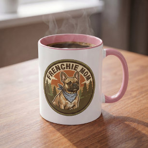 Caneca de Café Mãe Frenchie   Presente para Mãe de