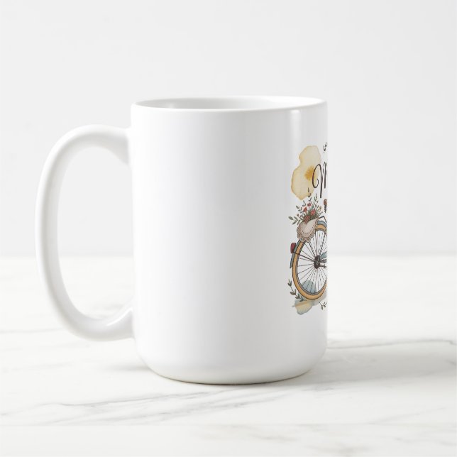 Caneca De Café Mãe Funciona Com Amor (Esquerda)