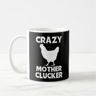 Caneca De Café Mãe Galinha Engraçada Piada de Frango