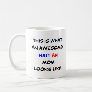 Caneca De Café mãe haitiana, incrível