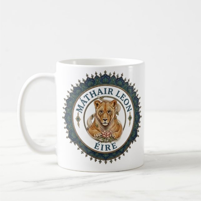 Caneca De Café Mãe Leão. Irlanda (Esquerda)