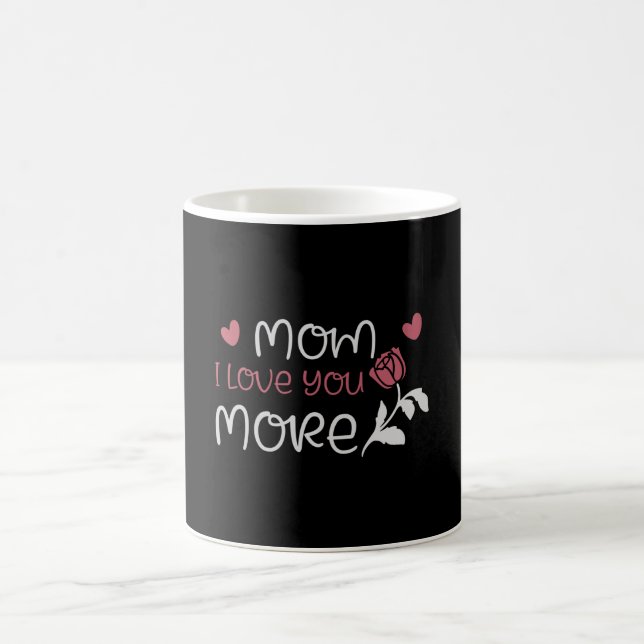 Caneca De Café Mãe - Mãe eu te amo mais (Centro)