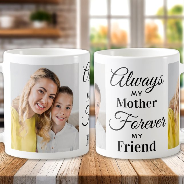 Caneca De Café Mãe Mãe Filha Citada Personalizada 3 Foto (Criador carregado)