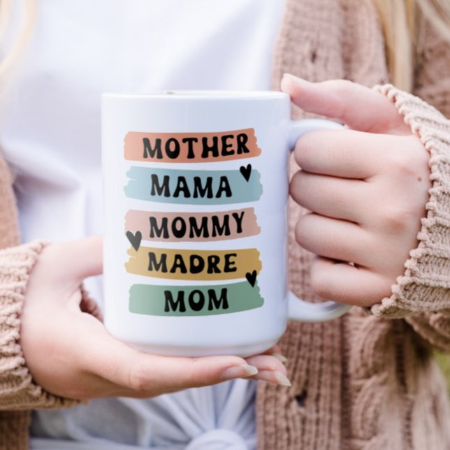 Caneca De Café Mãe Mãe Mamãe Madre Mãe Dia de as mães (Mug for Mom)