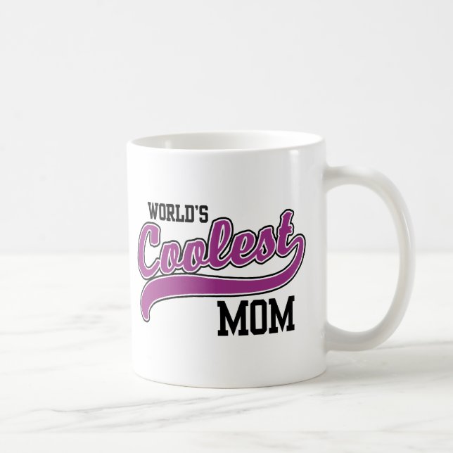 Caneca De Café Mãe mais legal do mundo (Direita)