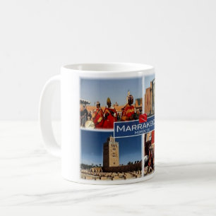Caneca De Café MÃE Marrocos - Marraquexe - Coffee Mug