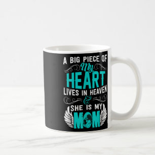 Caneca De Café Mãe Memorial Dia Meu Anjo Guardião Uma Grande Peça