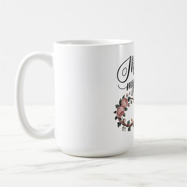 Caneca De Café Mãe, Meu Para Sempre (Esquerda)