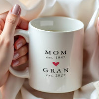 Mãe Moderna | Ano Gran Est. Coffee Mug