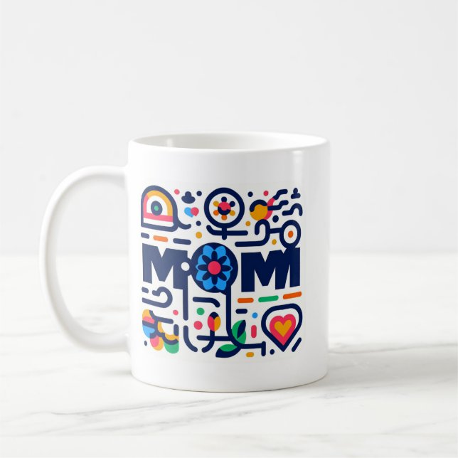 Caneca De Café Mãe Mug (Esquerda)