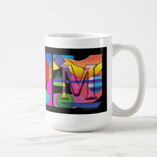 Caneca De Café Mãe Mug of Love (Direita)
