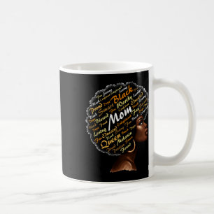 Caneca De Café Mãe Mulher Afro Mês da História Negra Blm Melanina