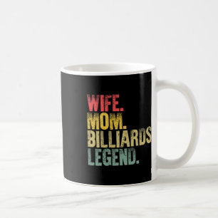 Caneca De Café Mãe Mulheres Engraçadas Esposa Mãe Legenda Billiar