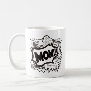 Caneca De Café MÃE! O Meu Time Mug. Comic Version Coffee Mug