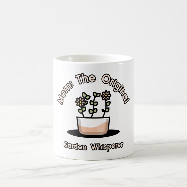 Caneca De Café Mãe, O Sussurador De Jardim Original (Centro)