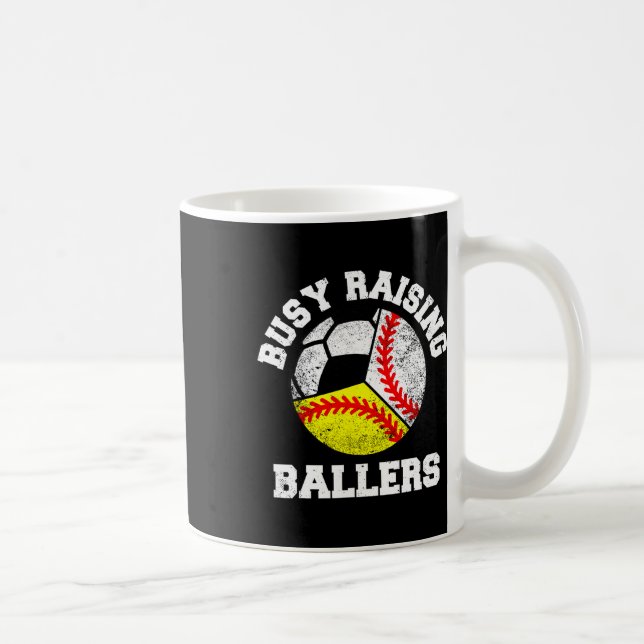 Caneca De Café Mãe ocupada criando Byllers Bysebyll engraçado Sof (Direita)