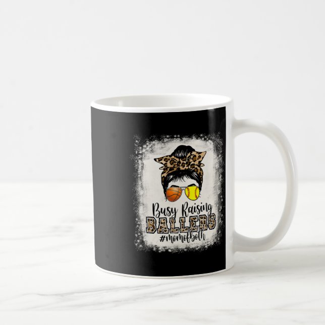 Caneca De Café Mãe Ocupada Levando Llers Mãe De Ambos Sketll Soft (Direita)