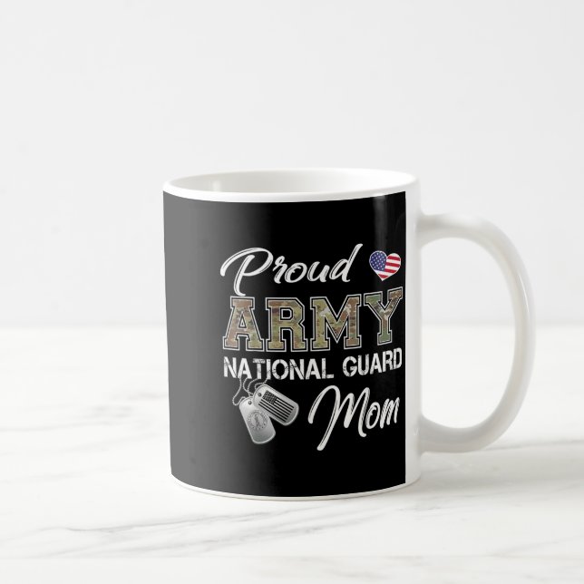 Caneca De Café Mãe Orgulhosa da Guarda Nacional do Exército EUA B (Direita)