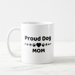 Caneca de Café Mãe Orgulhosa de Cachorro