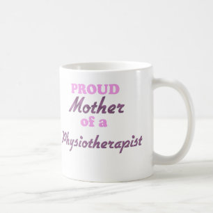 Caneca De Café Mãe orgulhosa de um fisioterapeuta
