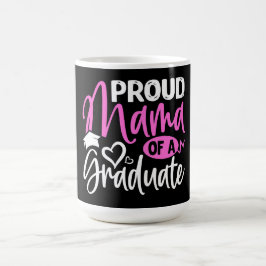 Caneca De Café Mãe Orgulhosa de um Formando