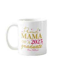 Mãe orgulhosa de um graduado