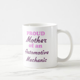 Caneca De Café Mãe orgulhosa de um mecânico automotriz