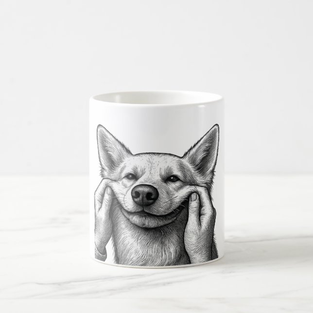 Caneca De Café Mãe/Pai de cachorro fofo  (Centro)
