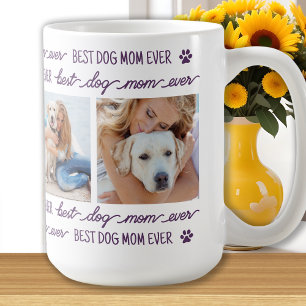 Caneca De Café Mãe personalizada do cachorro fotográfico