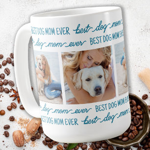 Caneca De Café Mãe personalizada do cachorro fotográfico