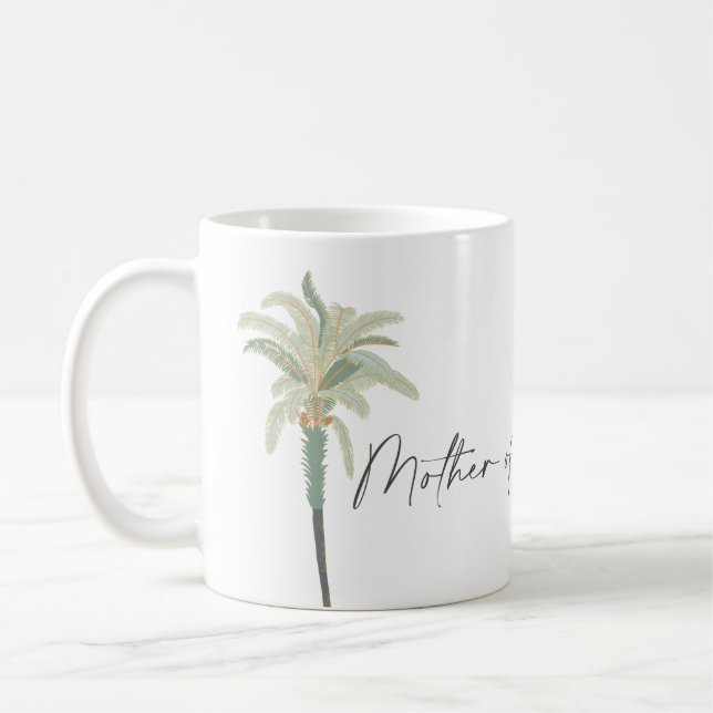 Caneca De Café Mãe Personalizável da Noiva Gift Mug- OASIS (Esquerda)