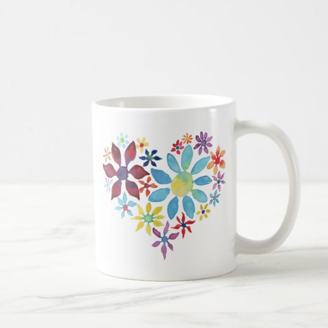 Caneca De Café Mãe Quer Dizer Amor (Texto Na Parte Traseira) (Direita)