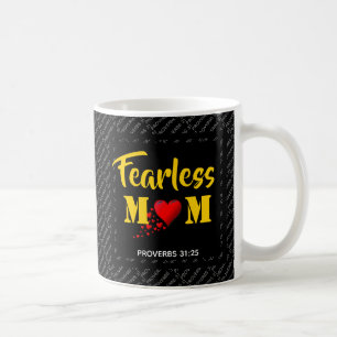Caneca De Café MÃE SEM MEDO Provérbios 31