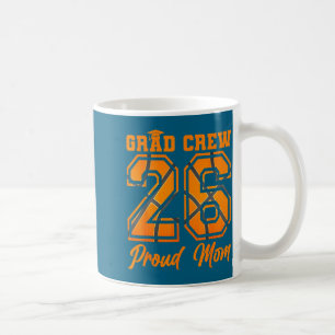 Caneca De Café Mãe senil turma de 2026 mãe de basquete formatura
