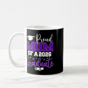Caneca De Café Mãe Senior 2026 Orgulhosa Mãe De Um Formando Da Tu