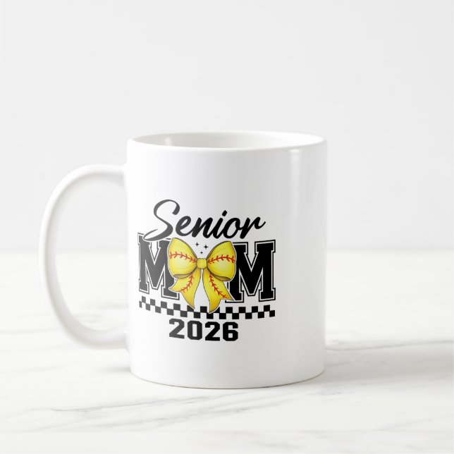 Caneca De Café Mãe Sênior Groovy Softll Cl De 2026 Coquette Bow M (Esquerda)