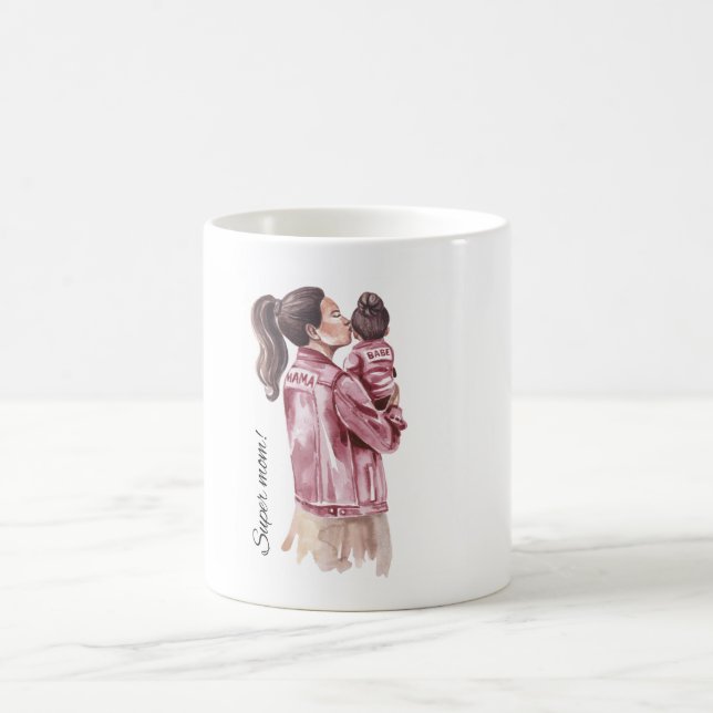 Caneca De Café Mãe, seu coração é ouro puro. (Centro)
