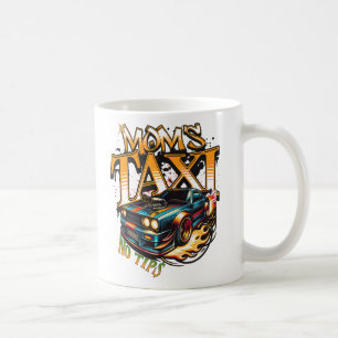 Caneca De Café Mãe Taxi sem dicas Engraçado Carro de Rua