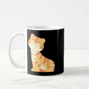 Caneca De Café Mãe Tigre Vintage Amantes do Tigre Dia das Mães