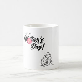 Caneca De Café Mãe, você é meu amor infinito.