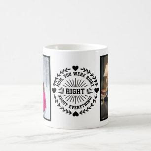 Caneca De Café Mãe, Você Estava Certa 2 Foto Engraçado Moderno Br