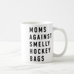 Caneca De Café Mães Contra Sacolas de Hockey Fedidas Tamanho Gran