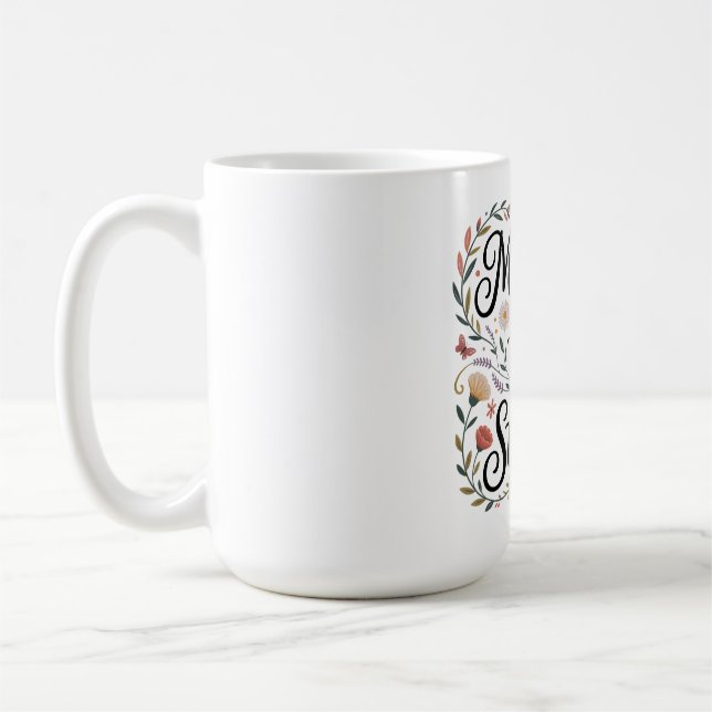 Caneca De Café Mães Dançam pela Vida com Força (Esquerda)