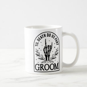 Caneca De Café Mães de Casal de Casamento de Halloween de Noiva d